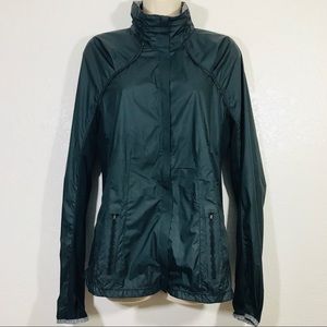 Lululemon Athletica Black Mock Neck Windbreaker